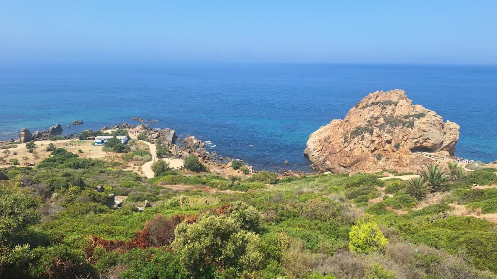 View from Cap Spartel, Tangier Morocco