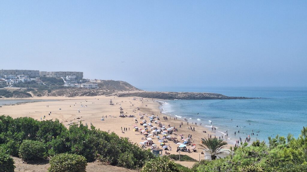 Beach in Tangier Morocco