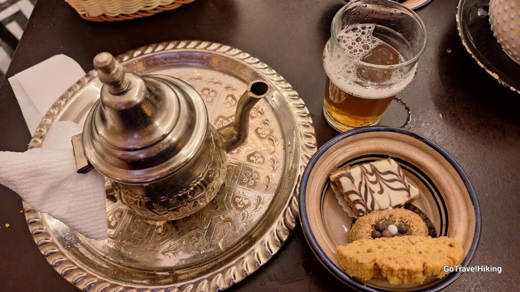 Moroccan dessert at Tangier, Morrocco