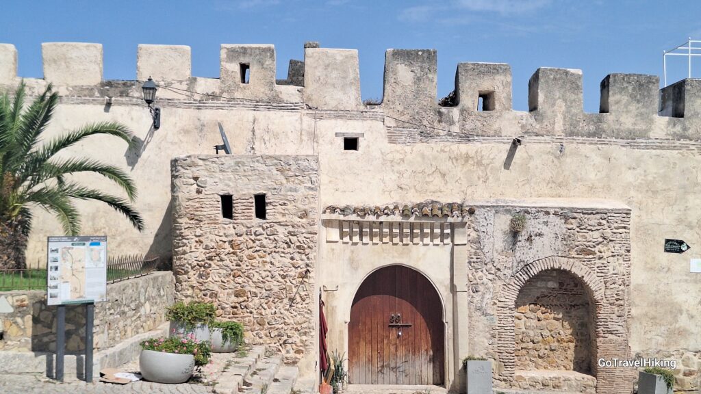 Kasbah, a historic fortress overlooking the Strait of Gibraltar from Tangier Morocco