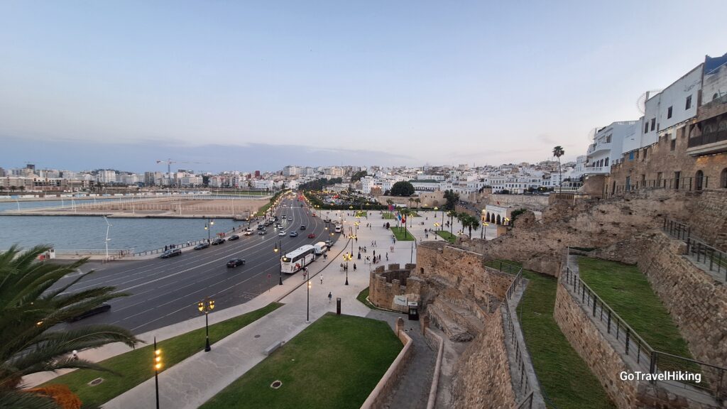 View of Tangier Morocco from the Fort